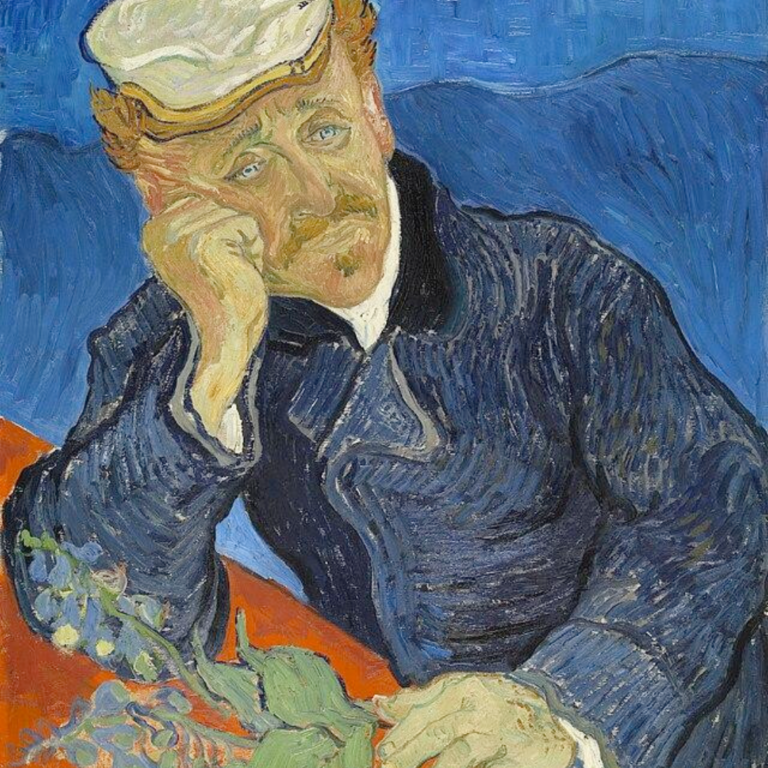 Vincent van Gogh’s “Portrait of Dr. Gachet”